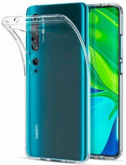 Xiaomi Mi Note 10 Pro Kılıf Kamera Korumalı Esnek Silikon Kapak - Şeffaf