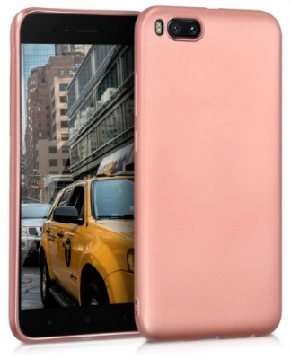 Xiaomi Mi Note 3 Kılıf İnce Soft Mat Renkli Esnek Silikon Kapak - Rose Gold