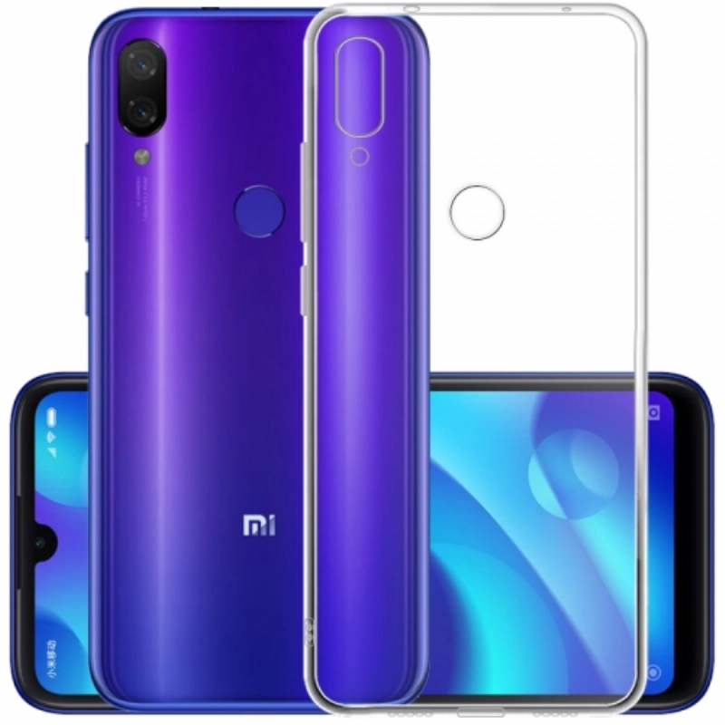 Xiaomi Mi Play Kılıf Kamera Korumalı Esnek Silikon Kapak - Şeffaf