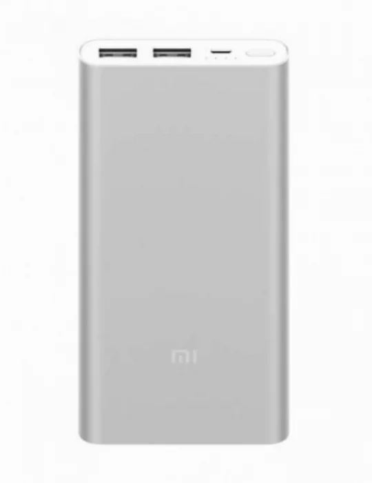Xiaomi Miu 10000 Mah 2018 Powerbank Dual Usb Gri