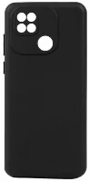 Xiaomi Poco C40 Kılıf Zore Biye Mat Esnek Silikon - Siyah