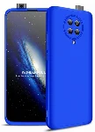 Xiaomi Poco F2 Pro Kılıf 3 Parçalı 360 Tam Korumalı Rubber AYS Kapak - Mavi