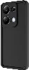 Xiaomi Poco M6 Pro 4G Kılıf Kamera Korumalı Silikon Ananas Kapak - Siyah