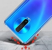 Xiaomi Poco X2 Kılıf Kamera Korumalı Esnek Silikon Kapak - Şeffaf