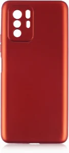 Xiaomi Poco X3 GT Kılıf İnce Mat Esnek Silikon - Kırmızı