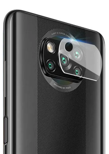 Xiaomi Poco X3 NFC Nano Kamera Lens Koruma Camı
