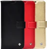 Xiaomi Poco X4 Pro Kılıf Standlı Kartlıklı Cüzdanlı Kapaklı - Kırmızı