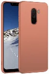 Xiaomi Pocophone F1 Kılıf İnce Mat Esnek Silikon - Rose Gold