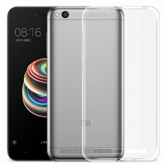 Xiaomi Redmi 5A Kılıf Ultra İnce Kaliteli Esnek Silikon 0.2mm - Şeffaf