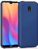 Xiaomi Redmi 8A Kılıf İnce Soft Mat Renkli Esnek Silikon Kapak - Lacivert