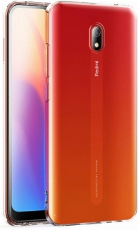 Xiaomi Redmi 8A Kılıf Kamera Korumalı Esnek Silikon Kapak - Şeffaf