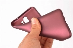 Xiaomi Redmi 9 Kılıf İnce Soft Mat Renkli Esnek Silikon Kapak - Rose Gold