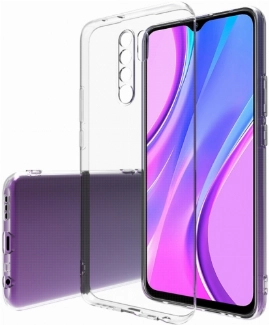 Xiaomi Redmi 9 Kılıf Kamera Korumalı Esnek Silikon Kapak - Şeffaf