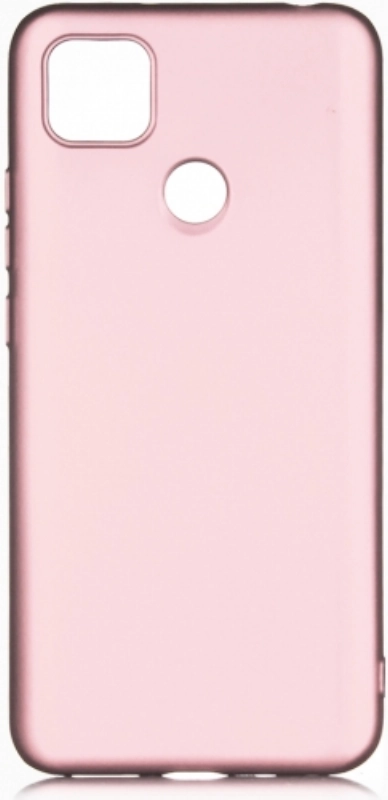 Xiaomi Redmi 9C Kılıf İnce Soft Mat Renkli Esnek Silikon Kapak - Rose Gold