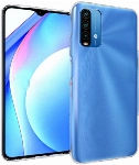 Xiaomi Redmi 9T Kılıf Kamera Korumalı Esnek Silikon Kapak - Şeffaf