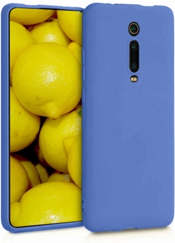 Xiaomi Redmi K20 Kılıf İnce Soft Mat Renkli Esnek Silikon Kapak - Lacivert