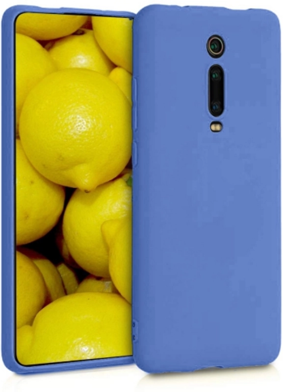 Xiaomi Redmi K20 Kılıf İnce Soft Mat Renkli Esnek Silikon Kapak - Lacivert