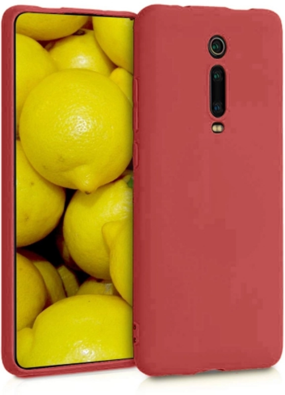 Xiaomi Redmi K20 Kılıf İnce Soft Mat Renkli Esnek Silikon Kapak - Mürdüm