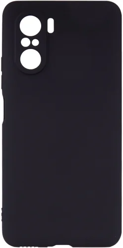 Xiaomi Redmi K40 Kılıf İnce Mat Esnek Silikon - Siyah