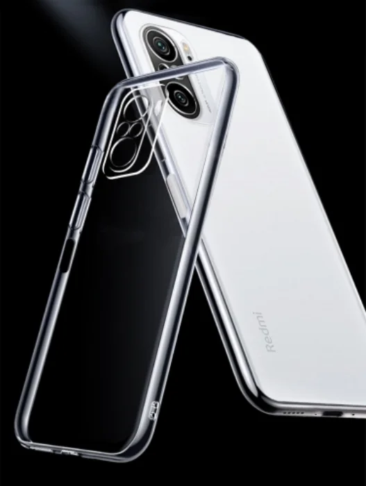 Xiaomi Redmi Note 10 Kılıf Ultra İnce Esnek Süper Silikon 0.3mm - Şeffaf
