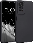 Xiaomi Redmi Note 11 Pro Kılıf İnce Soft Mat Renkli Esnek Silikon Kapak - Siyah