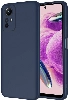 Xiaomi Redmi Note 12S Kılıf İçi Kadife Mat Mara Lansman Silikon Kapak  - Kırmızı