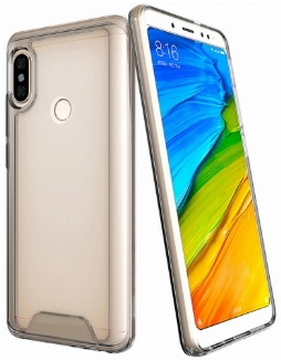 Xiaomi Redmi Note 5 Pro Kılıf Clear Guard Serisi Gard Kapak - Şeffaf