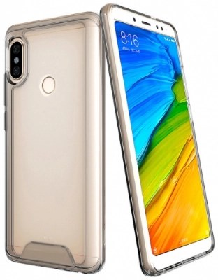 Xiaomi Redmi Note 5 Pro Kılıf Clear Guard Serisi Gard Kapak - Şeffaf