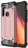 Xiaomi Redmi Note 8 Kılıf Zırhlı Tank Crash Silikon Kapak - Rose Gold