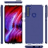 Xiaomi Redmi Note 8 Kılıf Korumalı Kenarları Silikon Arkası Sert Coss Kapak  - Şeffaf