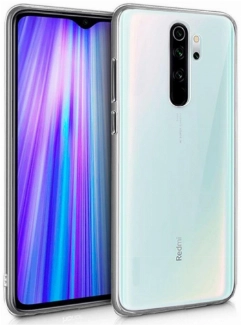 Xiaomi Redmi Note 8 Pro Kılıf Kamera Korumalı Esnek Silikon Kapak - Şeffaf