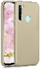 Xiaomi Redmi Note 8T Kılıf İnce Soft Mat Renkli Esnek Silikon Kapak - Gold