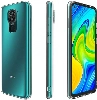 Xiaomi Redmi Note 9 Kılıf Kamera Korumalı Esnek Silikon Kapak - Şeffaf