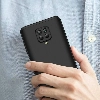 Xiaomi Redmi Note 9 Pro Kılıf 3 Parçalı 360 Tam Korumalı Rubber AYS Kapak - Siyah