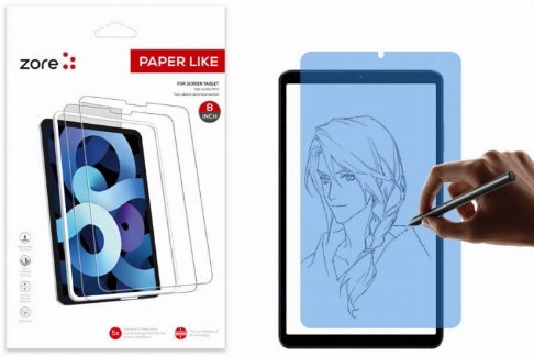 Xiaomi Redmi Pad SE 8.7 Ekran Koruyucu Parmak İzi Bırakmayan Kağıt Hissi Paper-Like Serisi