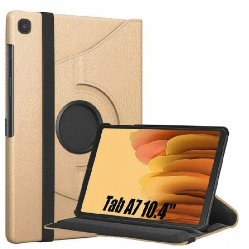 Xiaomi Redmi Pad Tablet Kılıfı 360 Derece Dönebilen Standlı Kapak - Gold