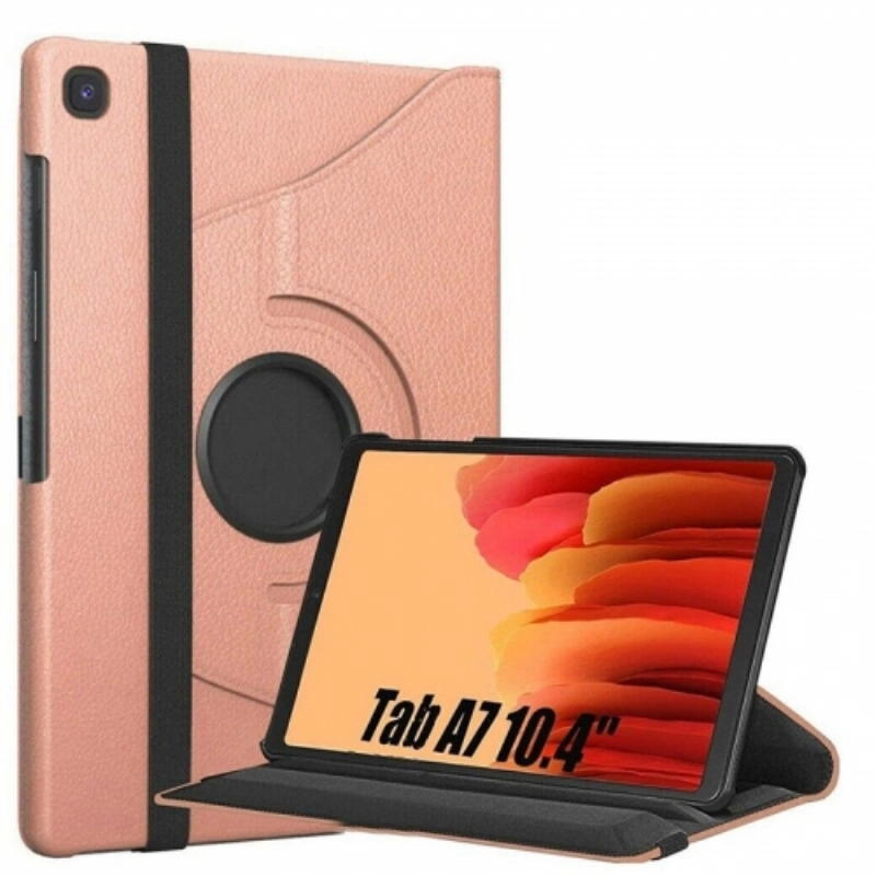 Xiaomi Redmi Pad Tablet Kılıfı 360 Derece Dönebilen Standlı Kapak - Rose Gold