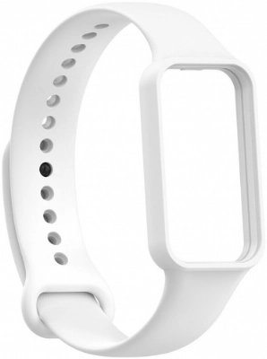 Xiaomi Redmi Smart Band 2 Kordon Renkli Delikli Yumuşak Silikon KRD-87 - Beyaz