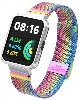 Xiaomi Redmi Watch 2 Lite Metal Örgülü Klipsli Kordon KRD-66 - Colorful