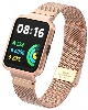 Xiaomi Redmi Watch 2 Lite Metal Örgülü Klipsli Kordon KRD-66 - Rose Gold