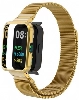 Xiaomi Redmi Watch 2 Lite Metal Örgülü Mıknatıslı Kordon KRD-58 - Gold