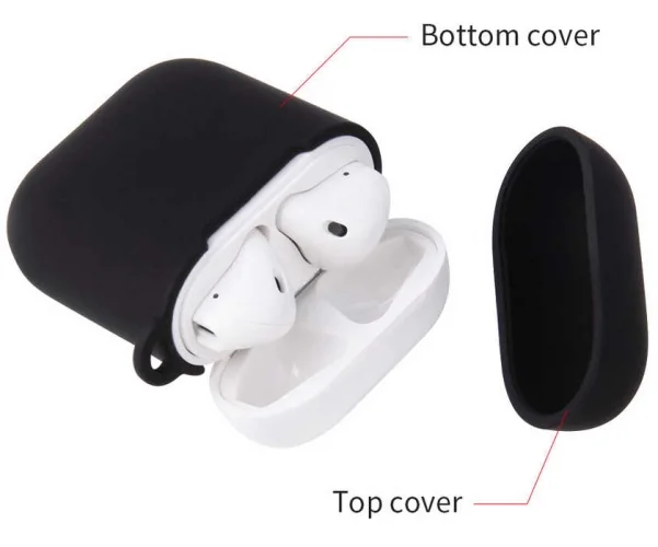 Zore Apple Airpods Kılıf Airbag 11 Soft Silikon - Kırmızı