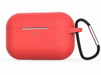 Zore Apple Airpods Pro Kılıf Airbag 11 Soft Silikon - Kırmızı