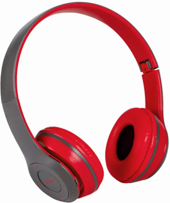 Zore BTK-ZR56 Kablosuz Bluetooth 5.0 Kulaklık SD Kart Radyo Modlu Kulaküstü - Kırmızı