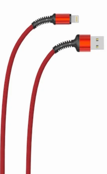 Zore LS64 Lightning USB Hızlı Şarj Data Kablosu 2m - Kırmızı