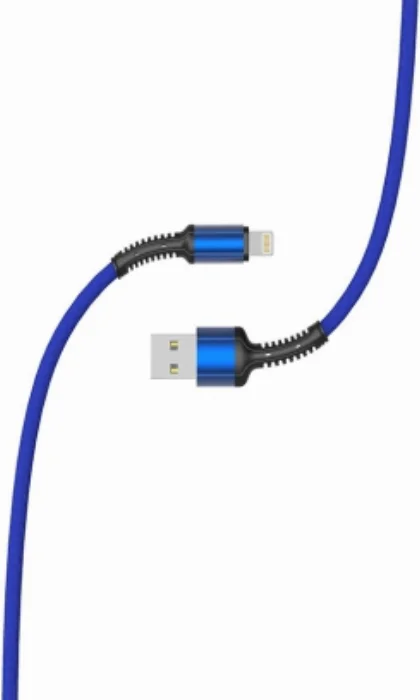Zore LS64 Lightning USB Hızlı Şarj Data Kablosu 2m - Mavi