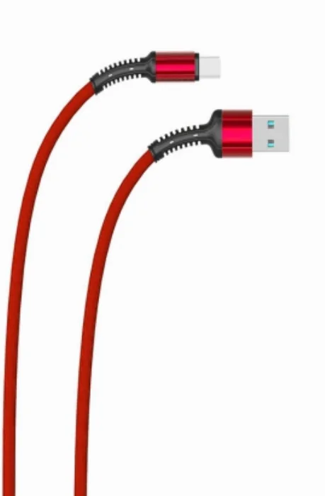 Zore LS64 Micro USB Hızlı Şarj Data Kablosu 2m - Kırmızı