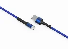 Zore LS64 Type-C USB Hızlı Şarj Data Kablosu 2m - Mavi