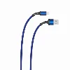 Zore LS65 Micro USB Hızlı Şarj Data Kablosu 3m - Mavi
