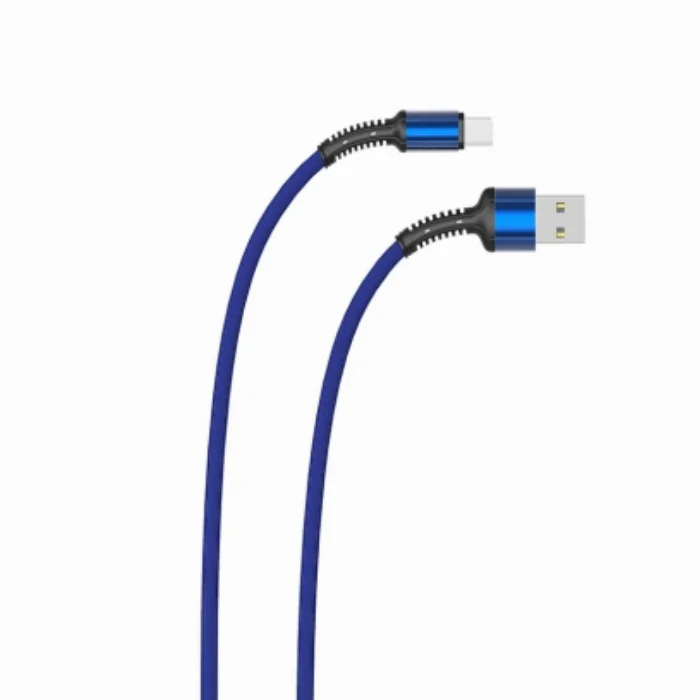 Zore LS65 Micro USB Hızlı Şarj Data Kablosu 3m - Mavi